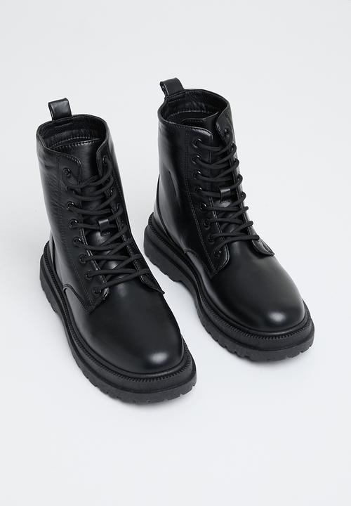 dailyfriday - Elva lace up boot - black