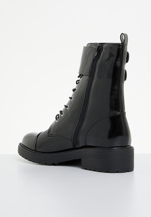 dailyfriday - Val lace up boot - black