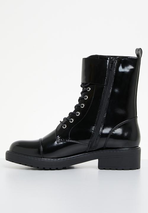 dailyfriday - Val lace up boot - black