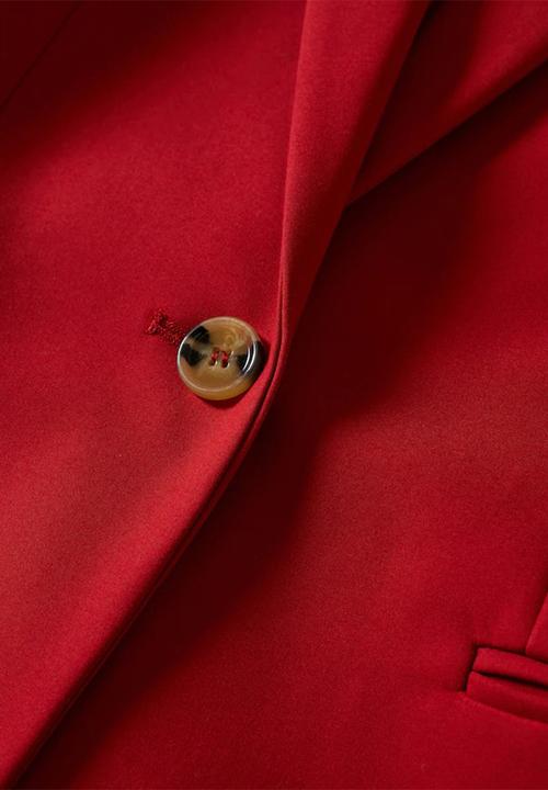MANGO - Blazer cofi - red