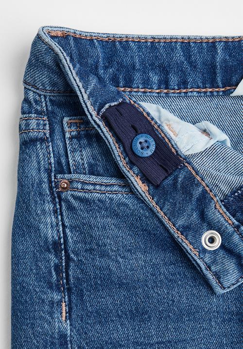 H&M - Wide leg jeans - dark blue denim
