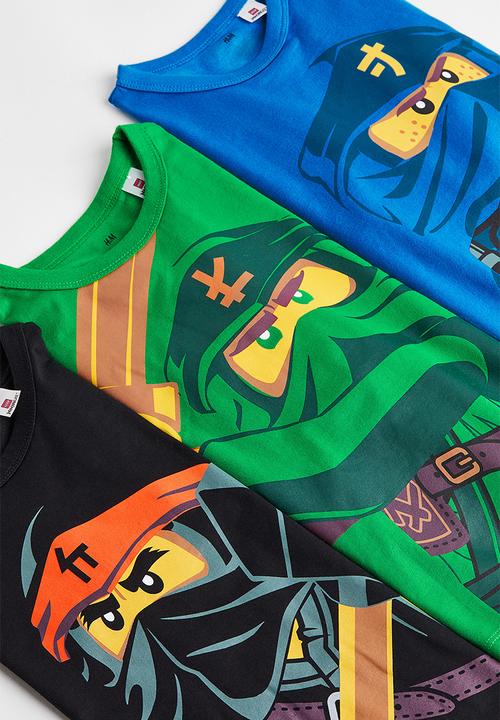 H&M - 3 Pack printed tops - multi