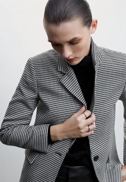 MANGO - Blazer charlote - black