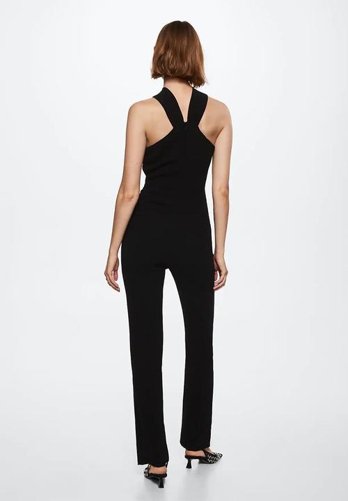 MANGO - One-piece suit dona - black