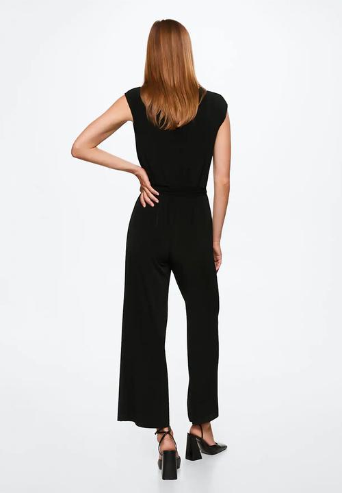 MANGO - Jumpsuit catalina - black
