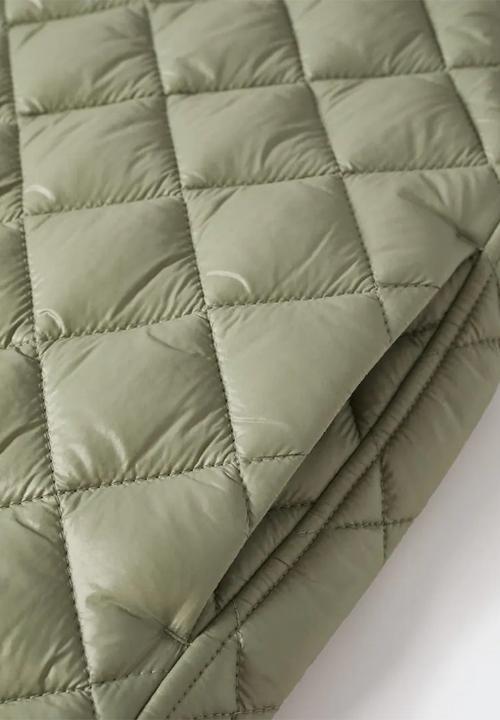 MANGO - Waistcoat bang - light pastel green