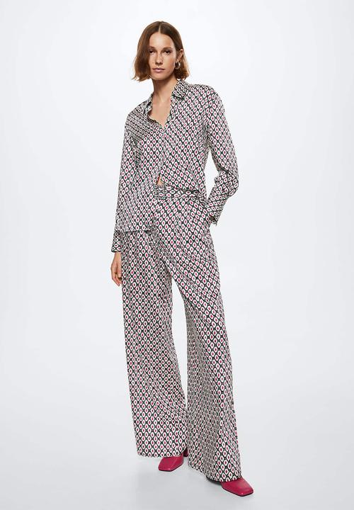 MANGO - Trousers chun - multi