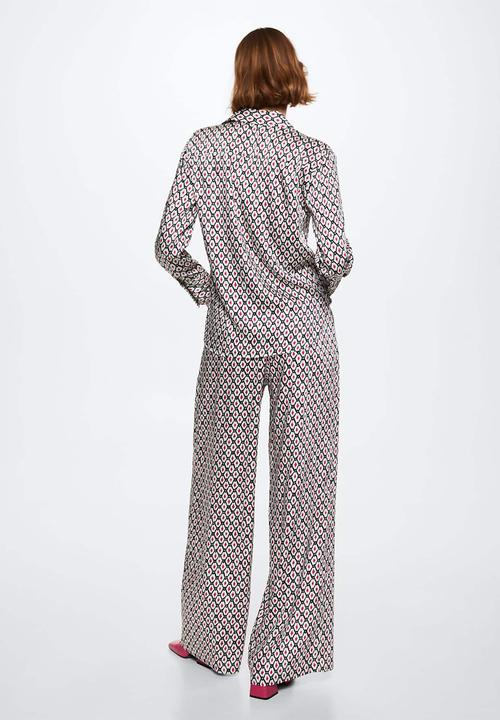 MANGO - Trousers chun - multi