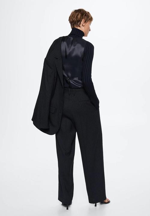 MANGO - Trousers newada - navy