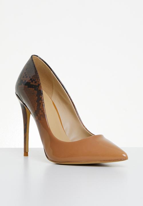 ALDO - Stessy court heel - brown