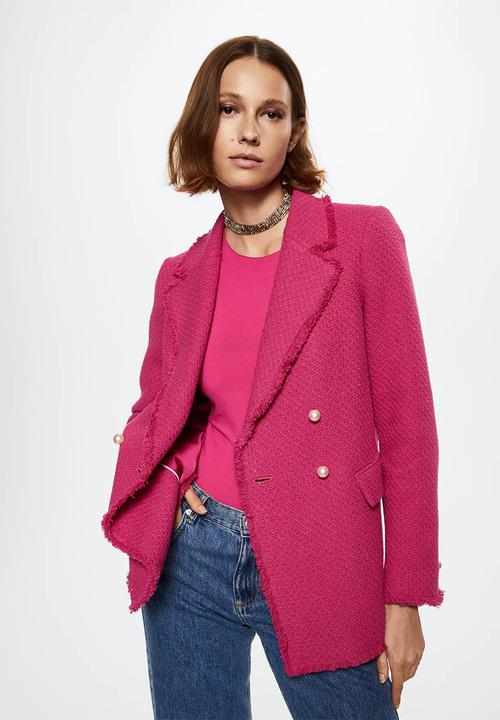 MANGO - Blazer quintin - fuchsia