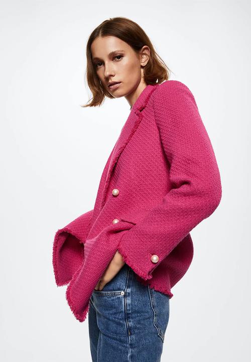 MANGO - Blazer quintin - fuchsia