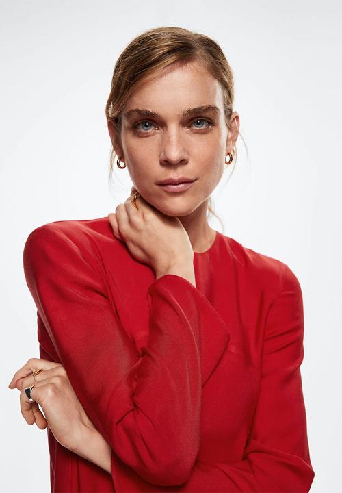 MANGO - Dress jane3 - red