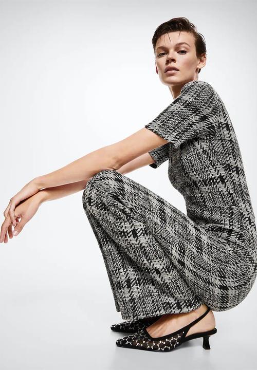 MANGO - Jumpsuit chano - black