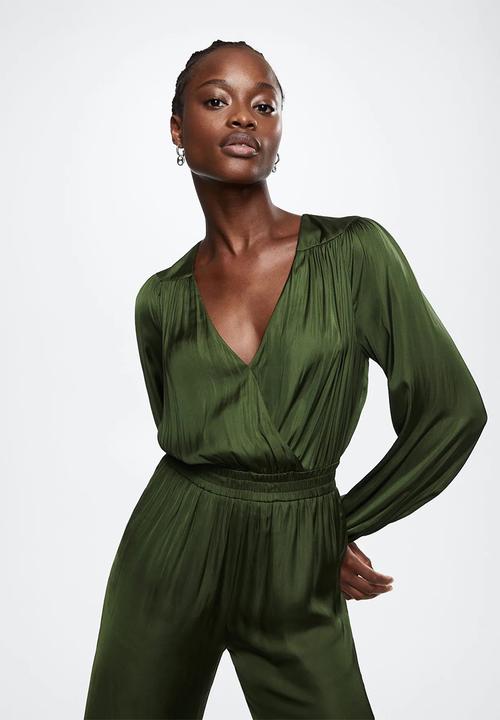 MANGO - One-piece suit vera - dark green