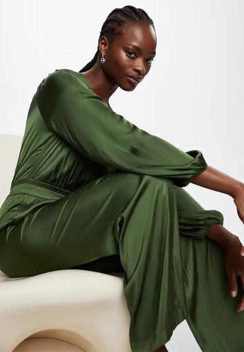 MANGO - One-piece suit vera - dark green