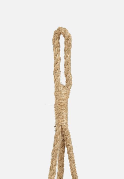 H&S - Flowerpot hanger set - white