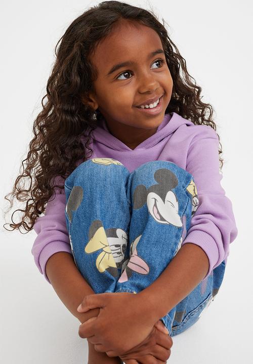 H&M - Relaxed fit jeans - denim blue/disney