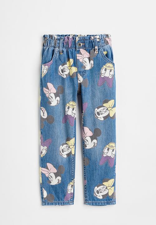 H&M - Relaxed fit jeans - denim blue/disney