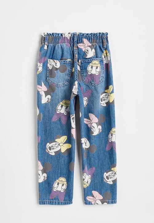 H&M - Relaxed fit jeans - denim blue/disney