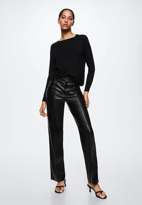 MANGO - Sweater lucca3 - black