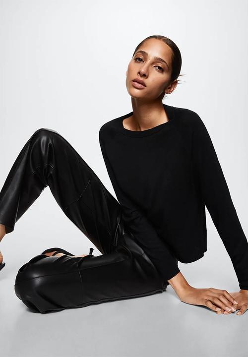 MANGO - Sweater lucca3 - black
