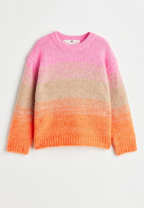 H&M - Jumper - pink/orange