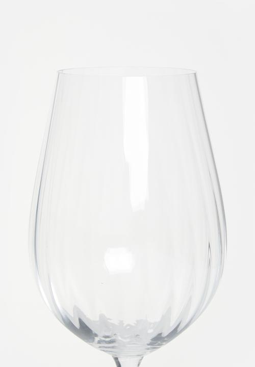 Excellent Houseware - Crystalline wine glass - clear