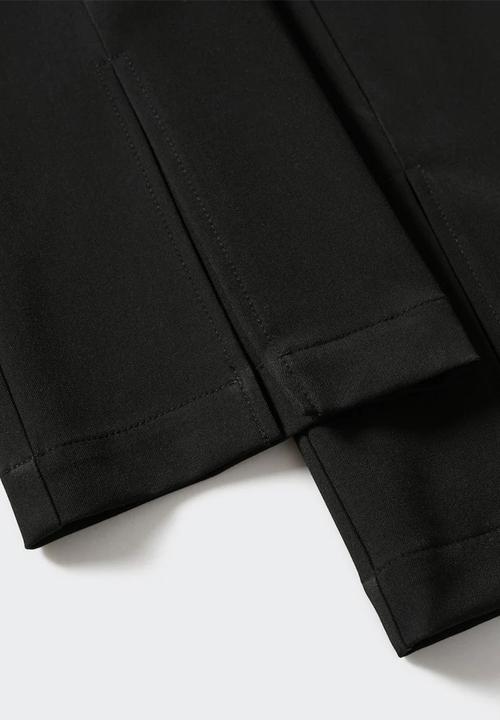 MANGO - Trousers anne - black