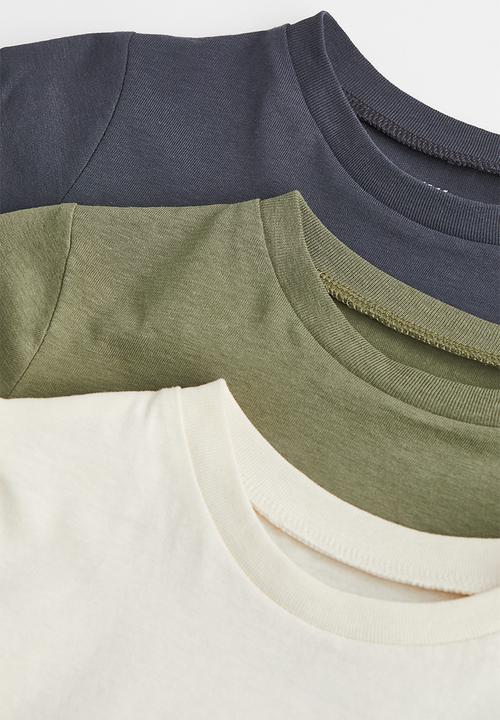 H&M - 3 Pack jersey tops - multi
