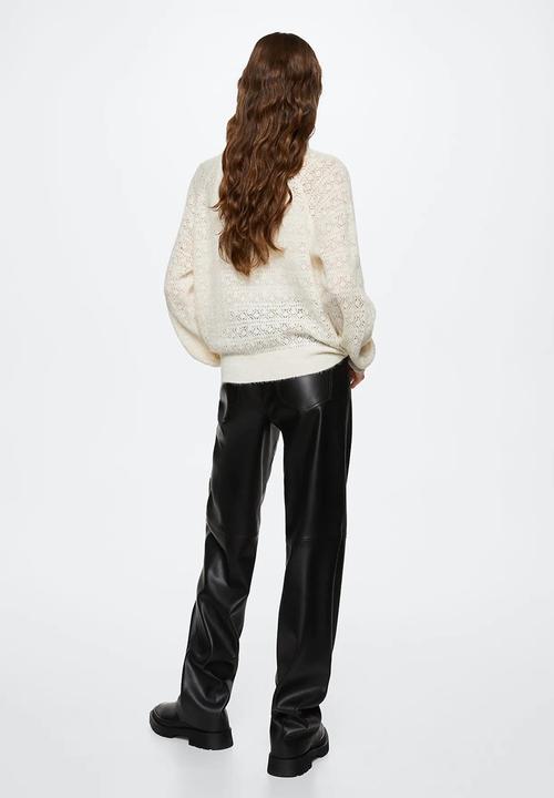 MANGO - Sweater festa - light beige