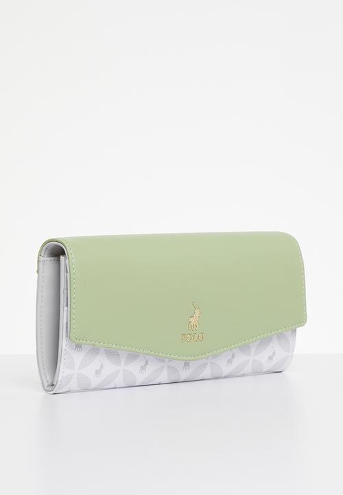 POLO - Berkley clutch purse bag - green