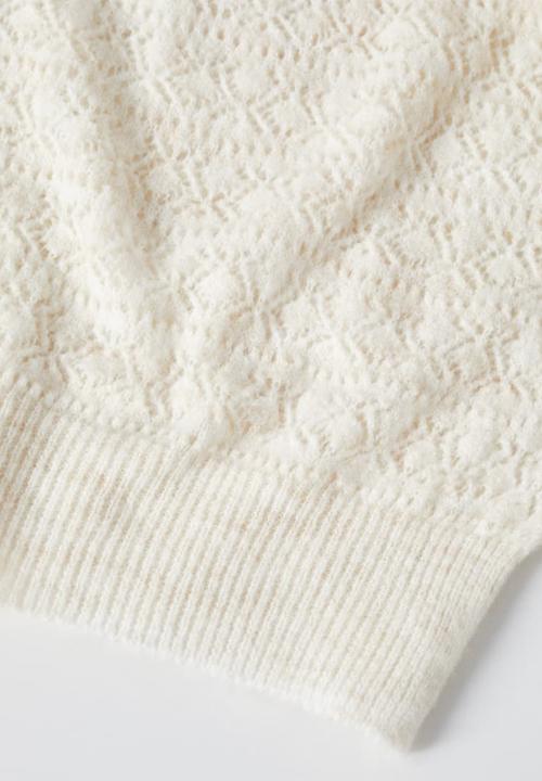MANGO - Sweater festa - light beige