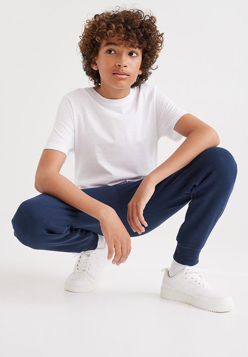 H&M - Brushed-inside joggers - dark blue