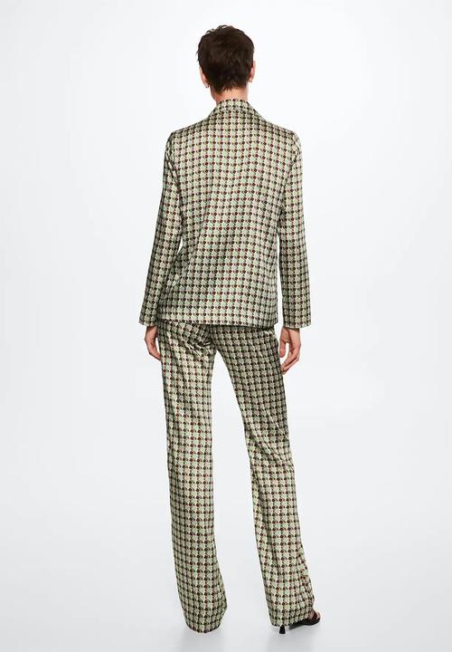 MANGO - Shirt chain - green