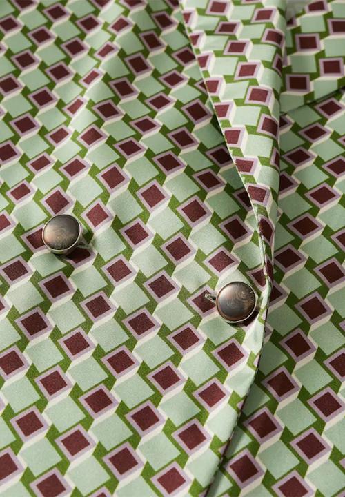 MANGO - Shirt chain - green
