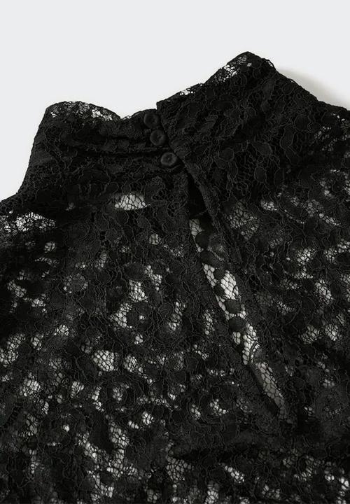 MANGO - Blouse monaco - black