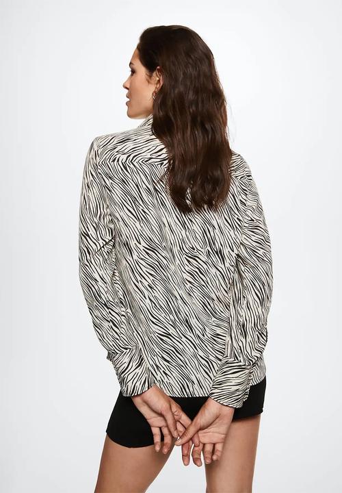 MANGO - Shirt storm - natural