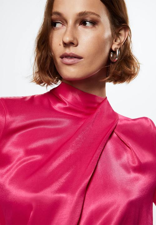 MANGO - Blouse tino - pink