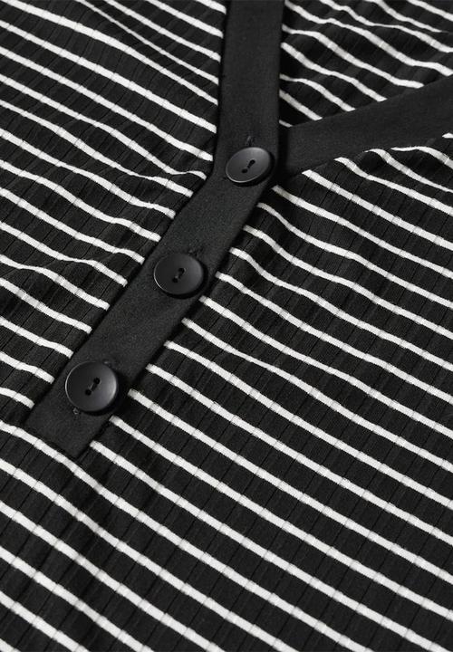 MANGO - T-shirt noir - black