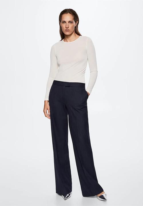 MANGO - T-shirt calley - off white