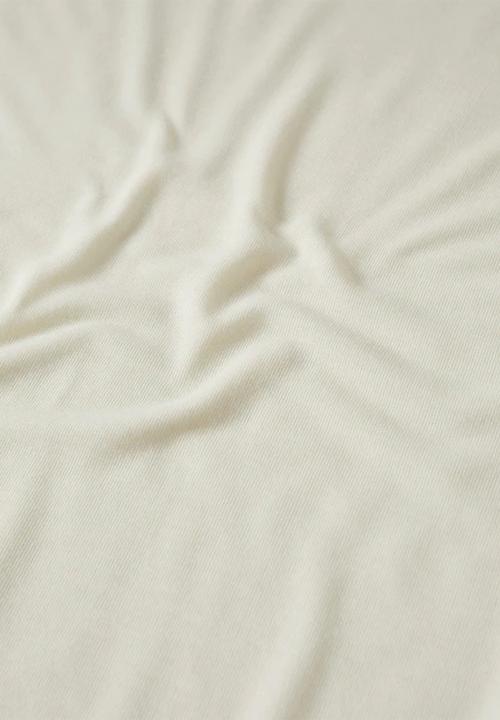 MANGO - T-shirt calley - off white