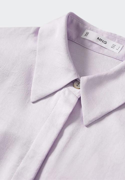 MANGO - Shirt ideale - light pastel purple