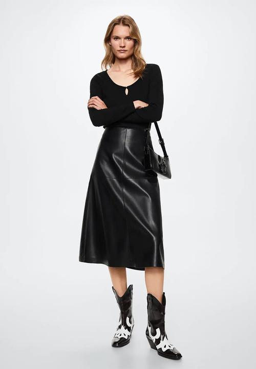 MANGO - T-shirt hook - black