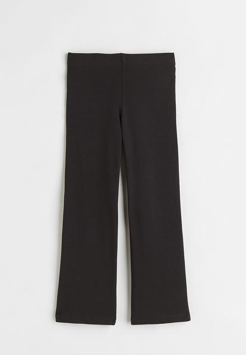H&M - Flared leggings - black