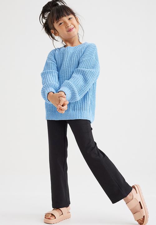 H&M - Flared leggings - black