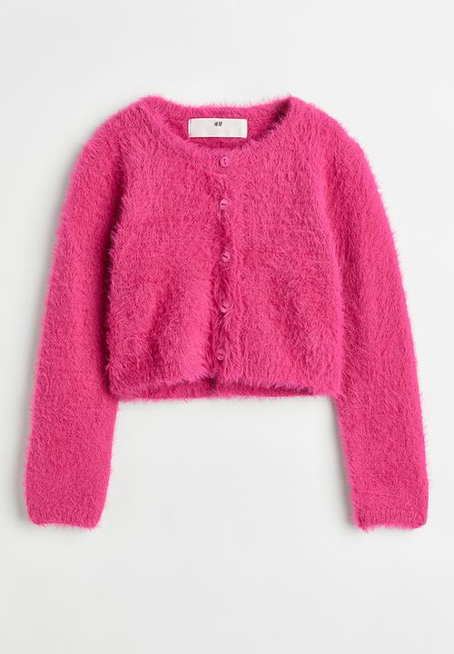 H&M - Fluffy cardigan - cerise