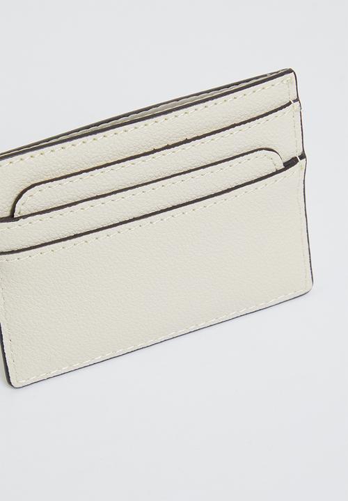 GUESS - Laurel slg card holder - stone