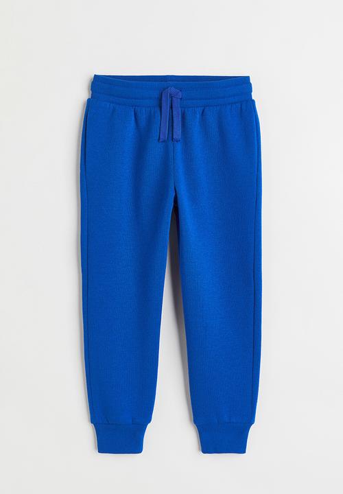 H&M - Brushed-inside joggers - cobalt blue