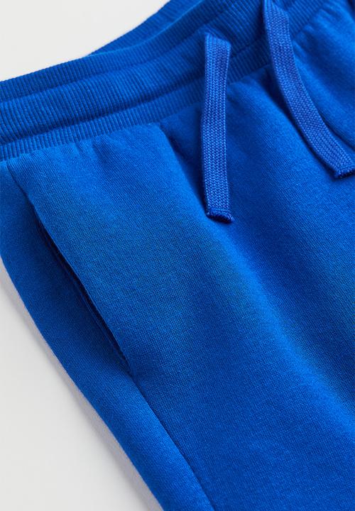 H&M - Brushed-inside joggers - cobalt blue
